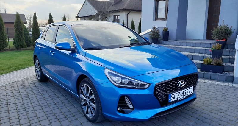 Hyundai I30 cena 52900 przebieg: 93000, rok produkcji 2017 z Ozorków małe 596